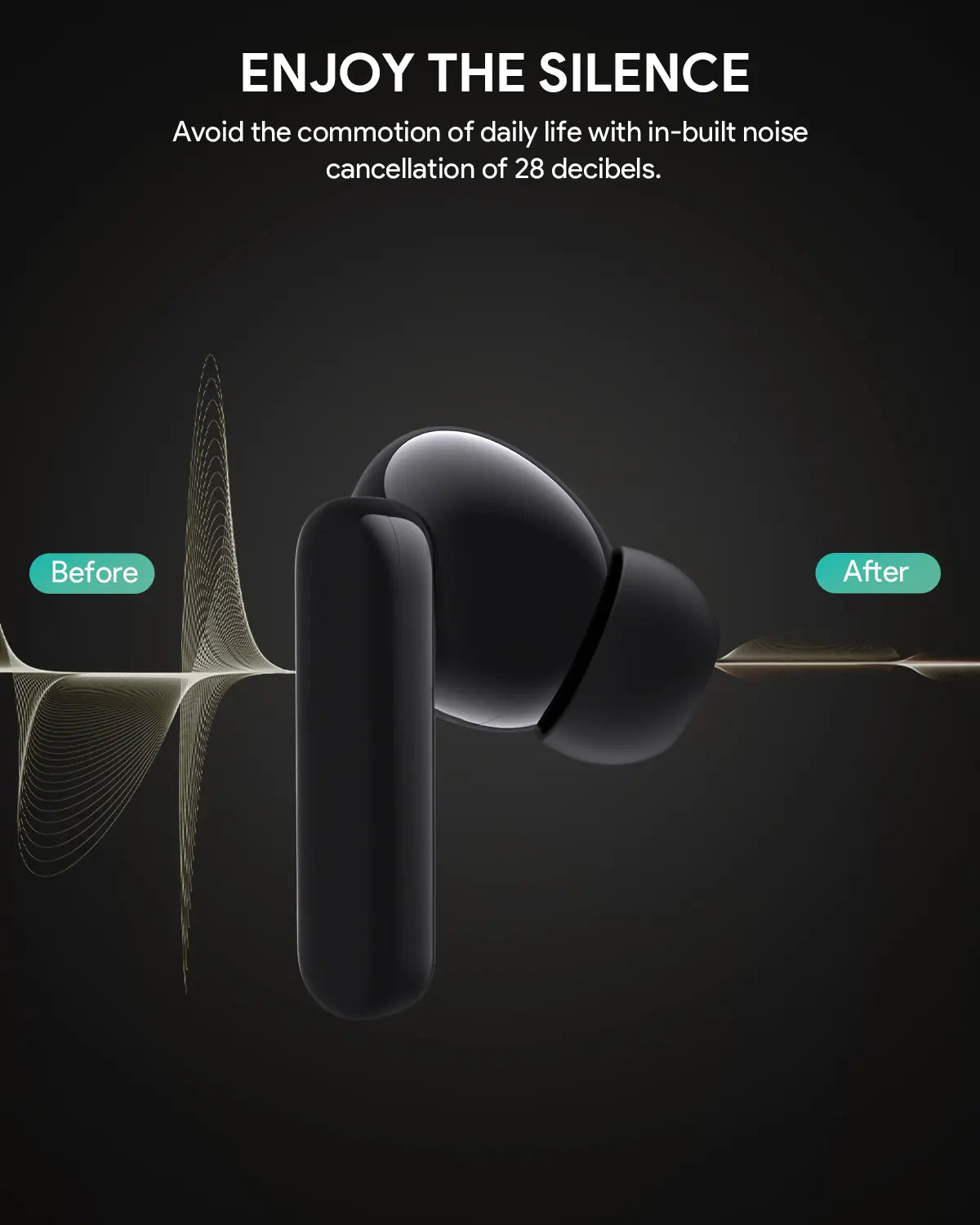 Aukey True Wireless Earbuds With Noise Cancelling MOVE MINI NC (EP-M1NC) V1089-LLTSN1039356