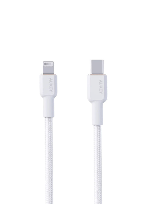 Aukey Circlet CC 60W 1m Nylon Braided USB-C to USB-C Cable (CB-NCC1) V1089-LLTSN1039889