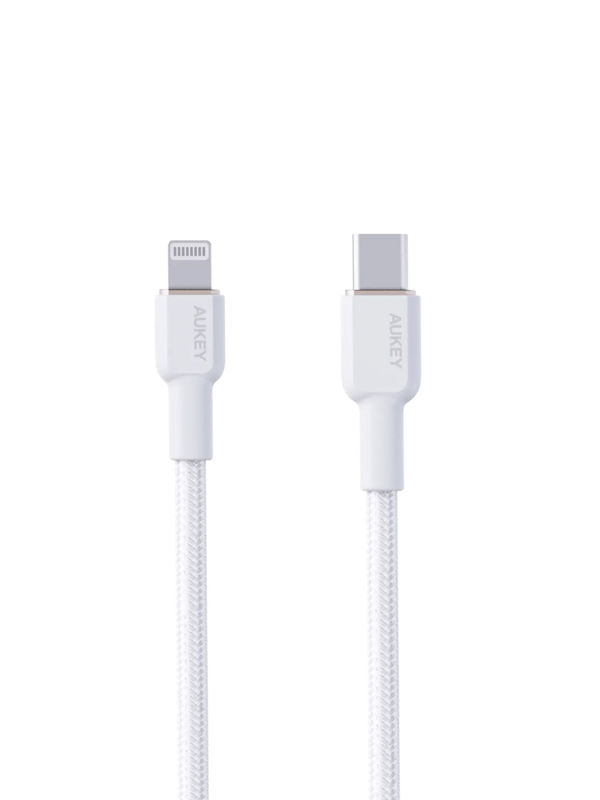 Aukey Circlet CL 1m Aramid Fiber Core USB-C TO Lightning White (CB-KCL1) V1089-LLTSN1042439