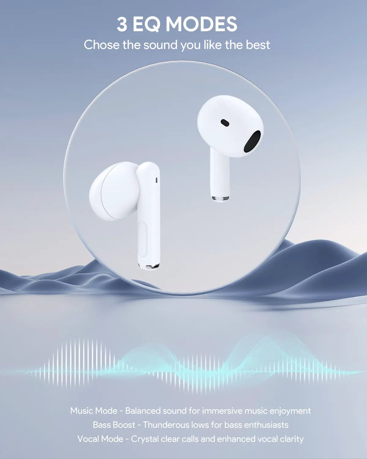 Aukey True Wireless Earbuds MOVE AIR (EP-M2) V1089-LLTSN1044595