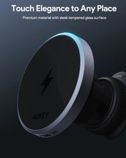 Aukey MagLink Dash Magnetic Fast Wireless Charging Phone Mount (HD-MC13) V1089-LLTSN1048332
