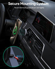 Aukey MagLink Dash Magnetic Fast Wireless Charging Phone Mount (HD-MC13) V1089-LLTSN1048332