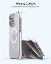 Aukey Urban Guard Magnetic Hard-Shell iPhone 15 Pro Max Phone case - Transparent (TM11D) V1089-LLTSN1048556
