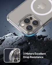 Aukey Urban Guard Magnetic Hard-Shell iPhone 15 Pro Max Phone case - Transparent (TM11D) V1089-LLTSN1048556