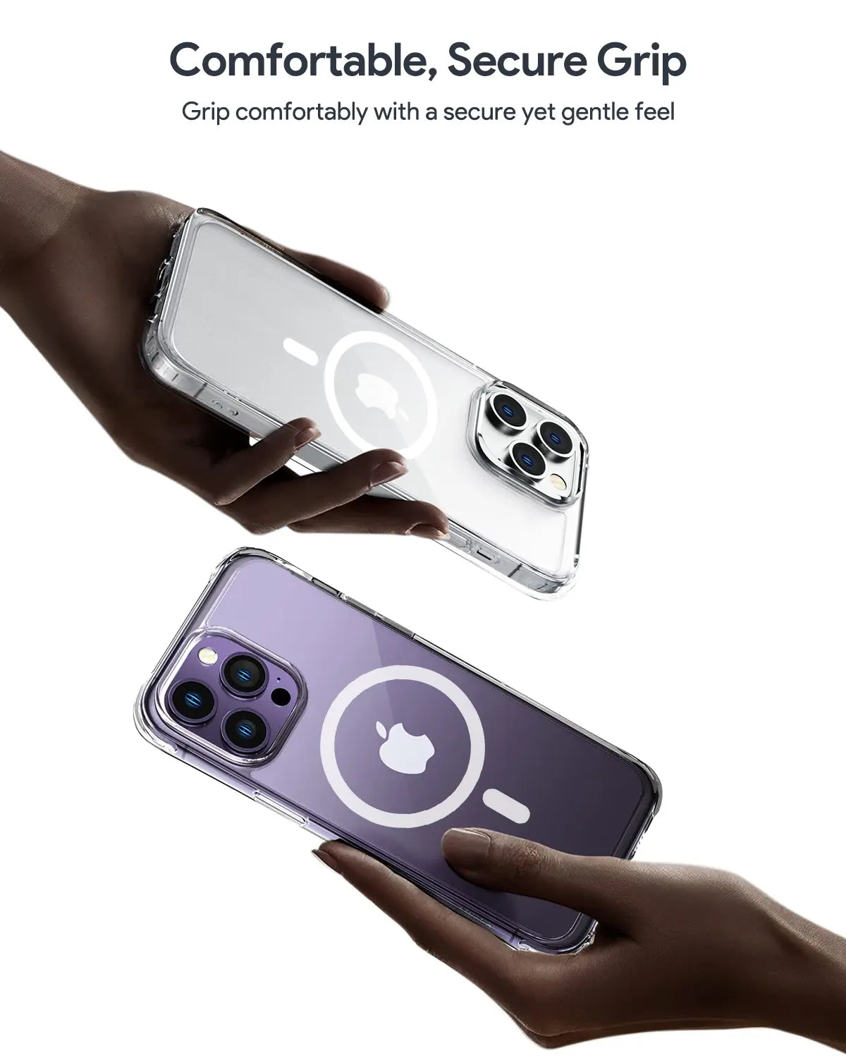 Aukey Clearview Magsafe iPhone 15 Pro Phone case - Transparent (TM10C) V1089-LLTSN1048559