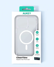 Aukey Clearview Magsafe iPhone 15 Pro Phone case - Transparent (TM10C) V1089-LLTSN1048559