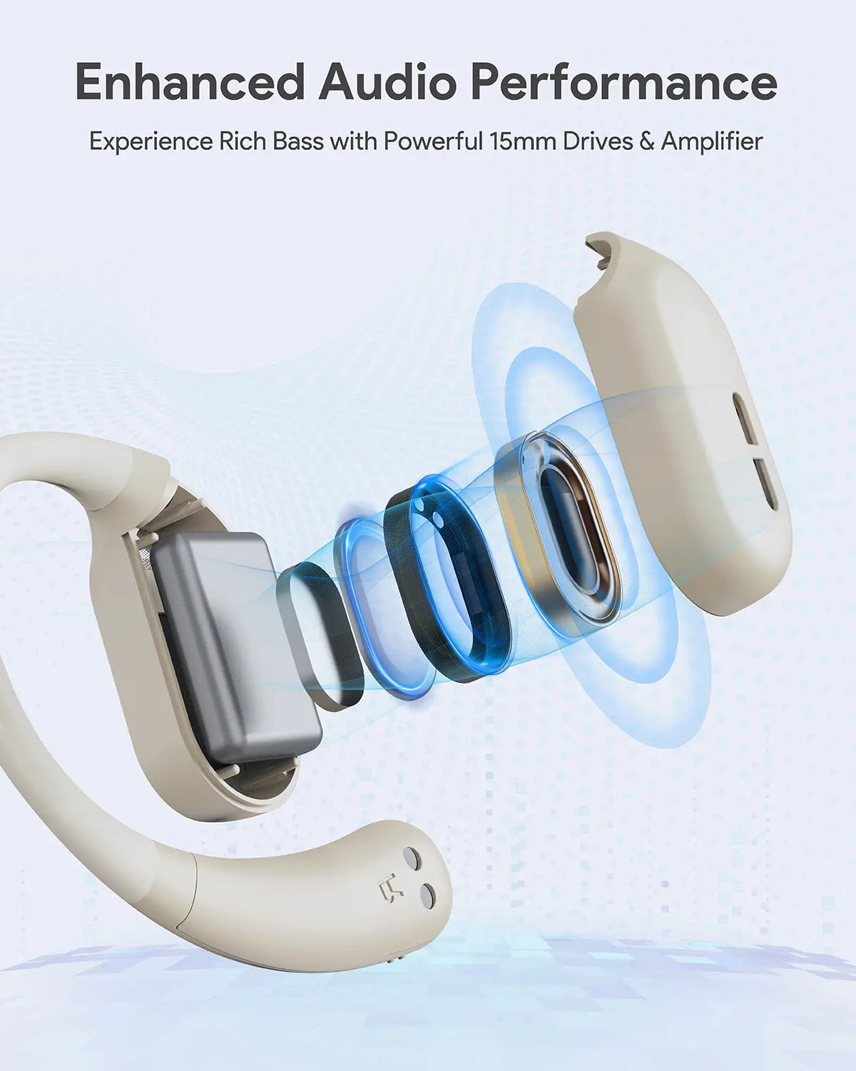 Aukey Open-Ear True Wireless Earbuds BEYOND SPORTS (EP-S1) V1089-LLTSN1053343