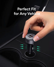 Aukey Pathfinder Mix 3 100W Fast Charging Car Charger 100W (CC-P3) V1089-LLTSN1053991