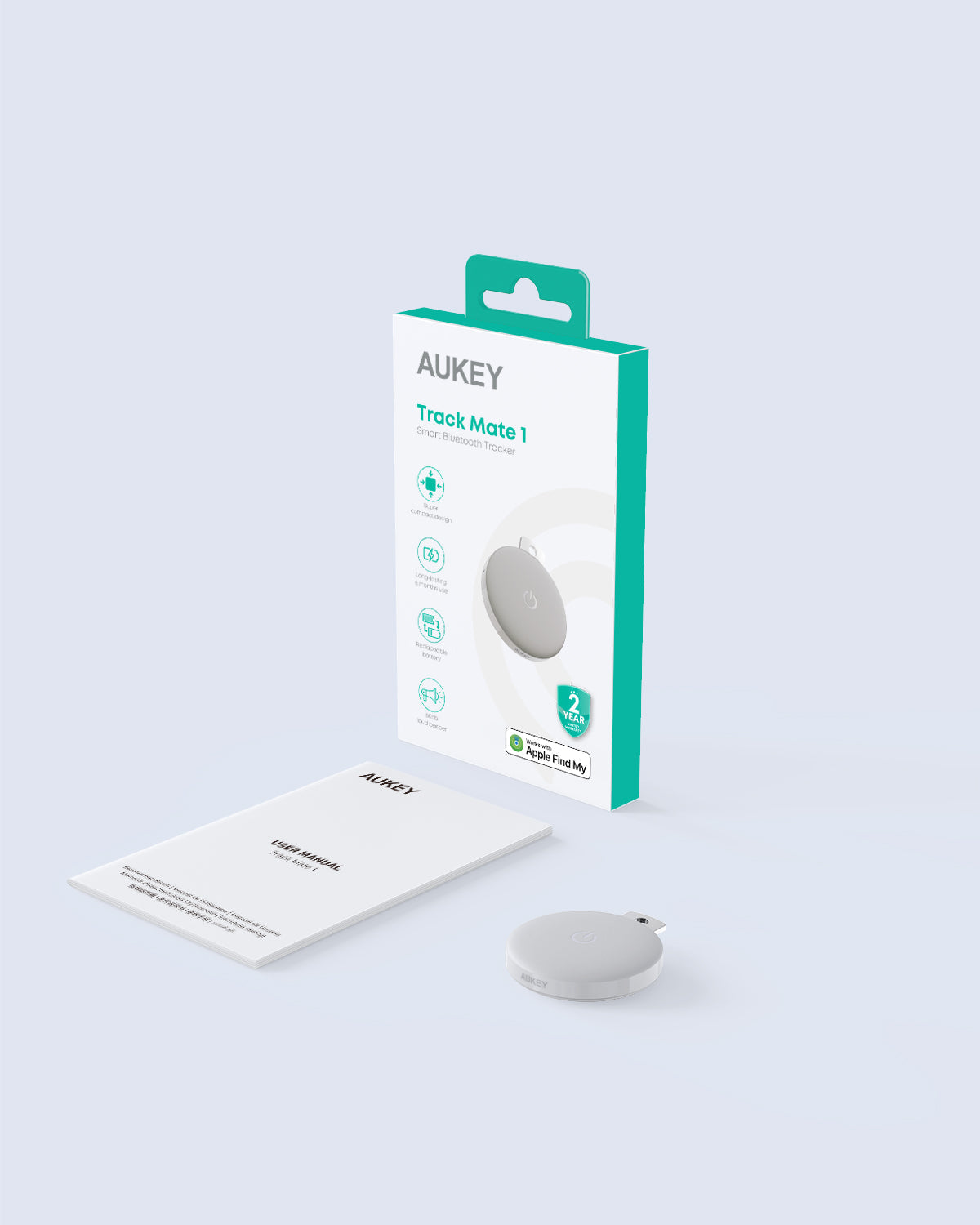 Aukey Track Mate 1 Smart Bluetooth Tracker (TM-10) V1089-LLTSN1054149