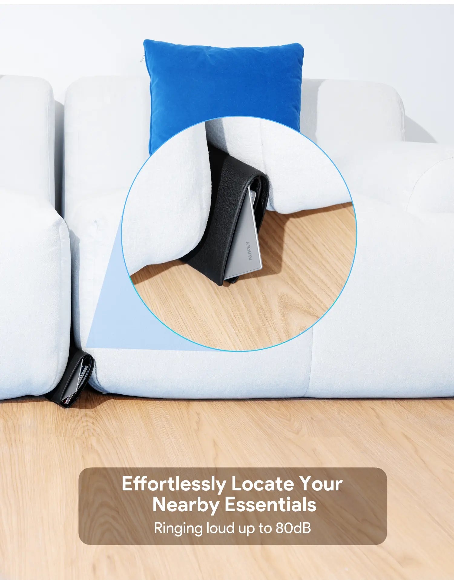 Aukey Track Mate 3 Smart Bluetooth Tracker (TM-21) V1089-LLTSN1054198
