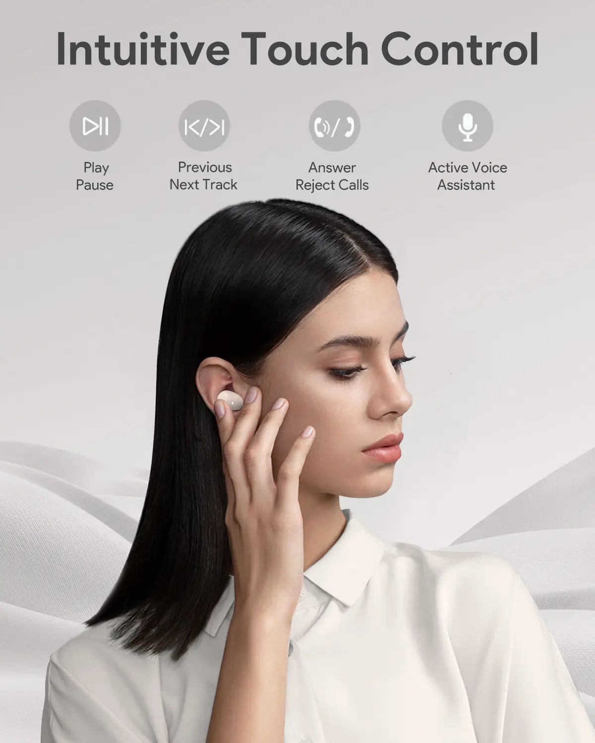 Aukey True Wireless Earbuds MOVE VIBE (EP-M3A) V1089-LLTSN1054345