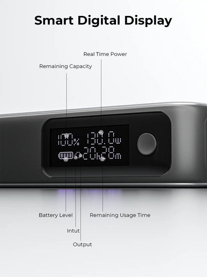 Aukey Spark Sling 20000 Compact Fast Charging Power Bank with Built-in USB-C Cable (PB-Y48) V1089-LLTSN1054705