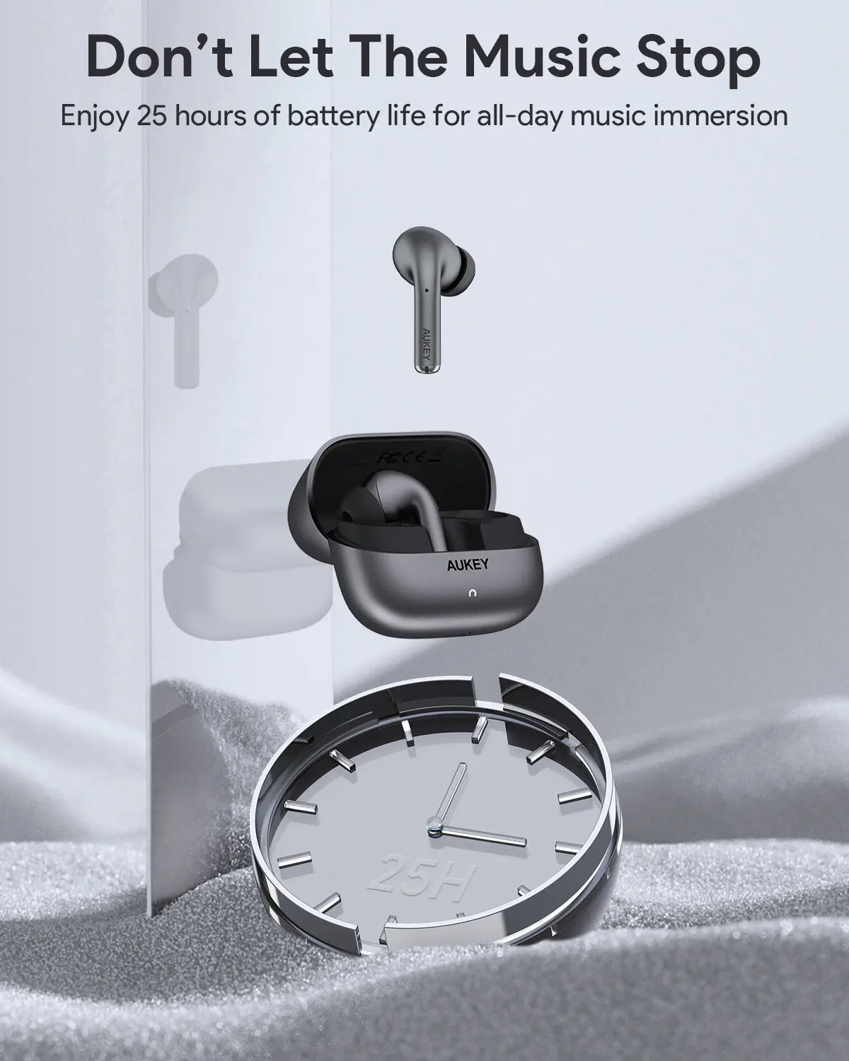 Aukey True Wireless Earbuds with Hybrid ANC BEYOND ANC PRO (EP-B1) V1089-LLTSN1055424