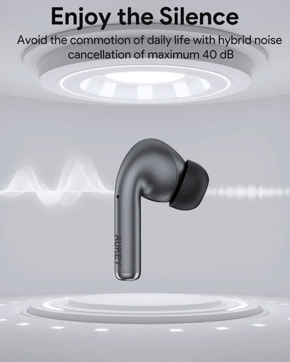 Aukey True Wireless Earbuds with Hybrid ANC BEYOND ANC PRO (EP-B1) V1089-LLTSN1055424