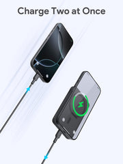 Aukey MagFusion 5000mAh Magnetic Wireless Charging Power Bank (PB-MS03) V1089-LLTSTURN1056719
