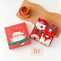 Christmas gift Christmas Socks Combed Cotton 4 Pair Medium Socks Gift Box V1091-202404022