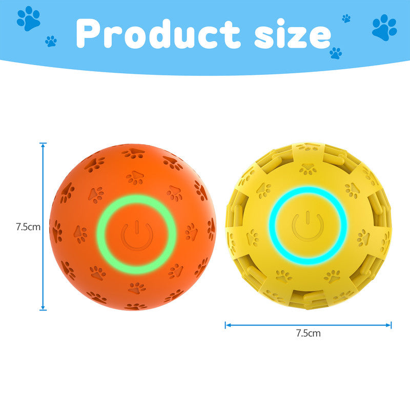 pet products Electric bouncing ball for grinding teeth and teasing pets V1091-20250723