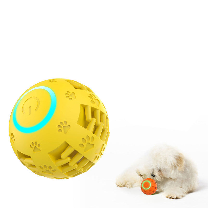 pet products Electric bouncing ball for grinding teeth and teasing pets V1091-20250724