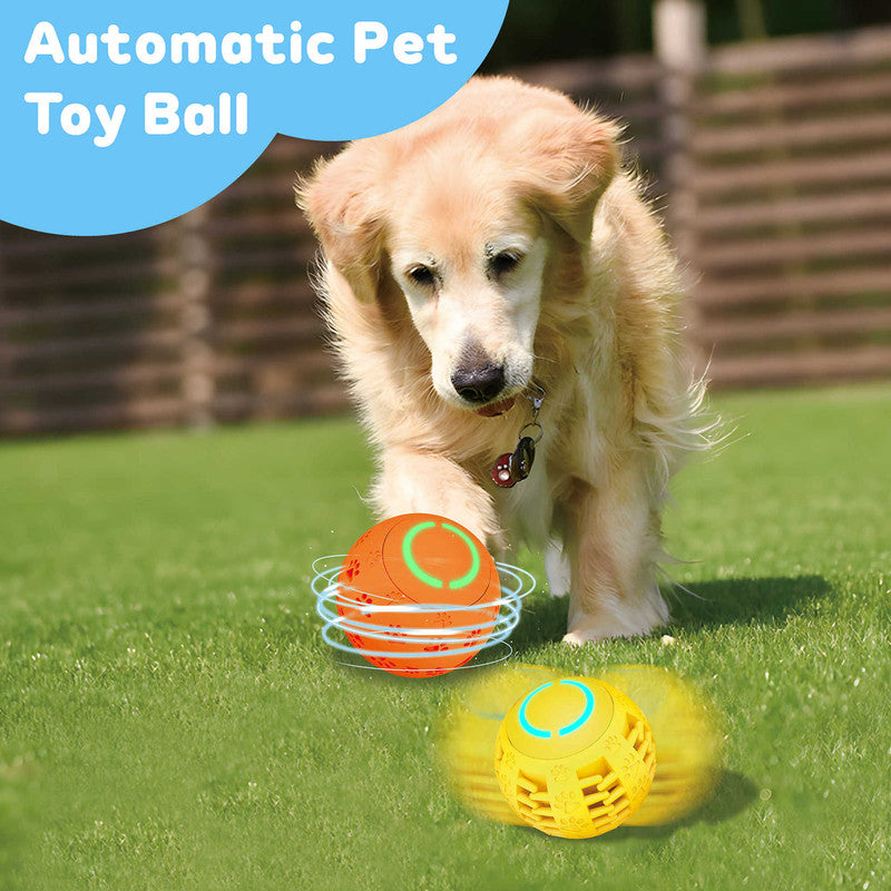 pet products Electric bouncing ball for grinding teeth and teasing pets V1091-20250724
