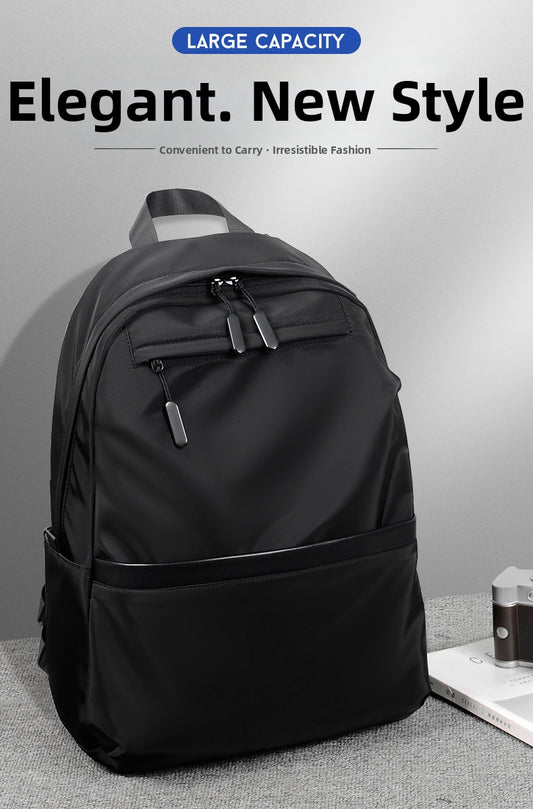 Men's Lightweight Business Laptop Backpack - Water-resistant Office Commuter Backpack V1091-3017