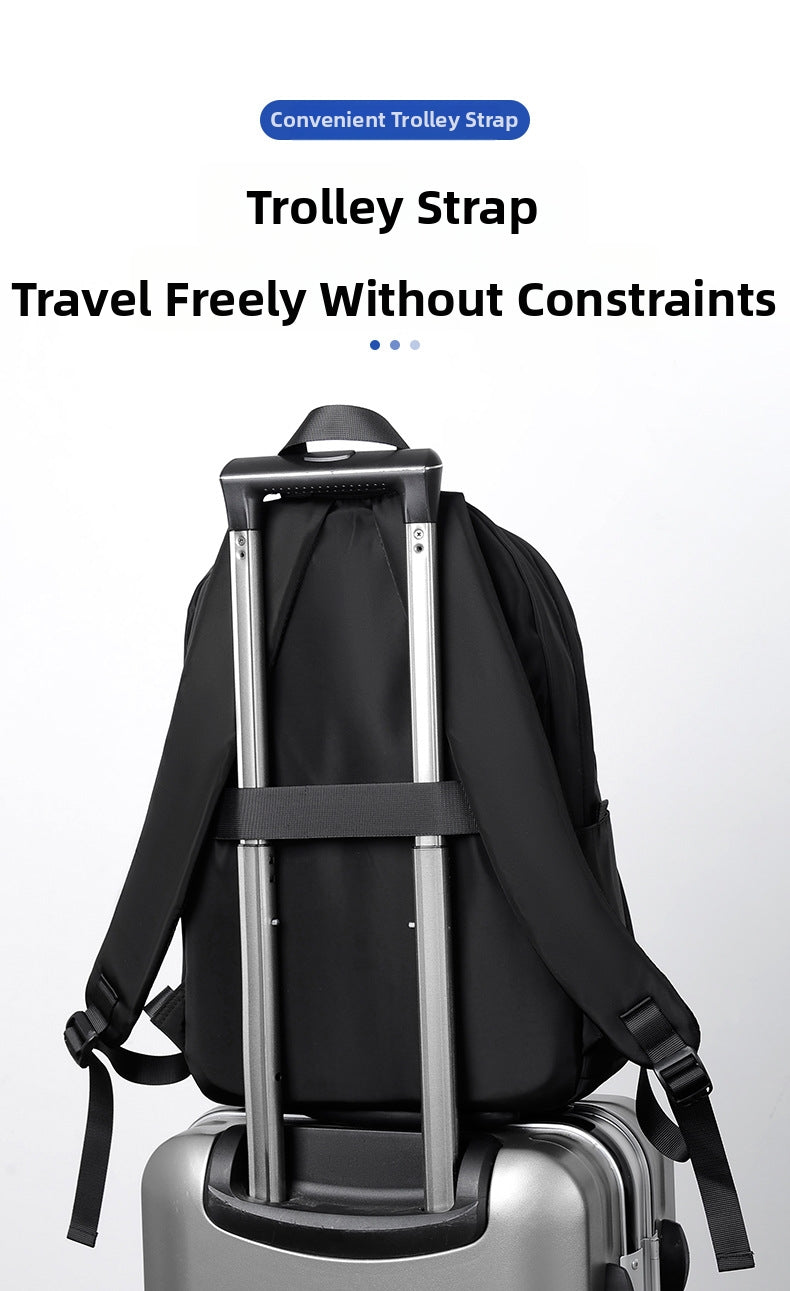 Men's Lightweight Business Laptop Backpack - Water-resistant Office Commuter Backpack V1091-3017