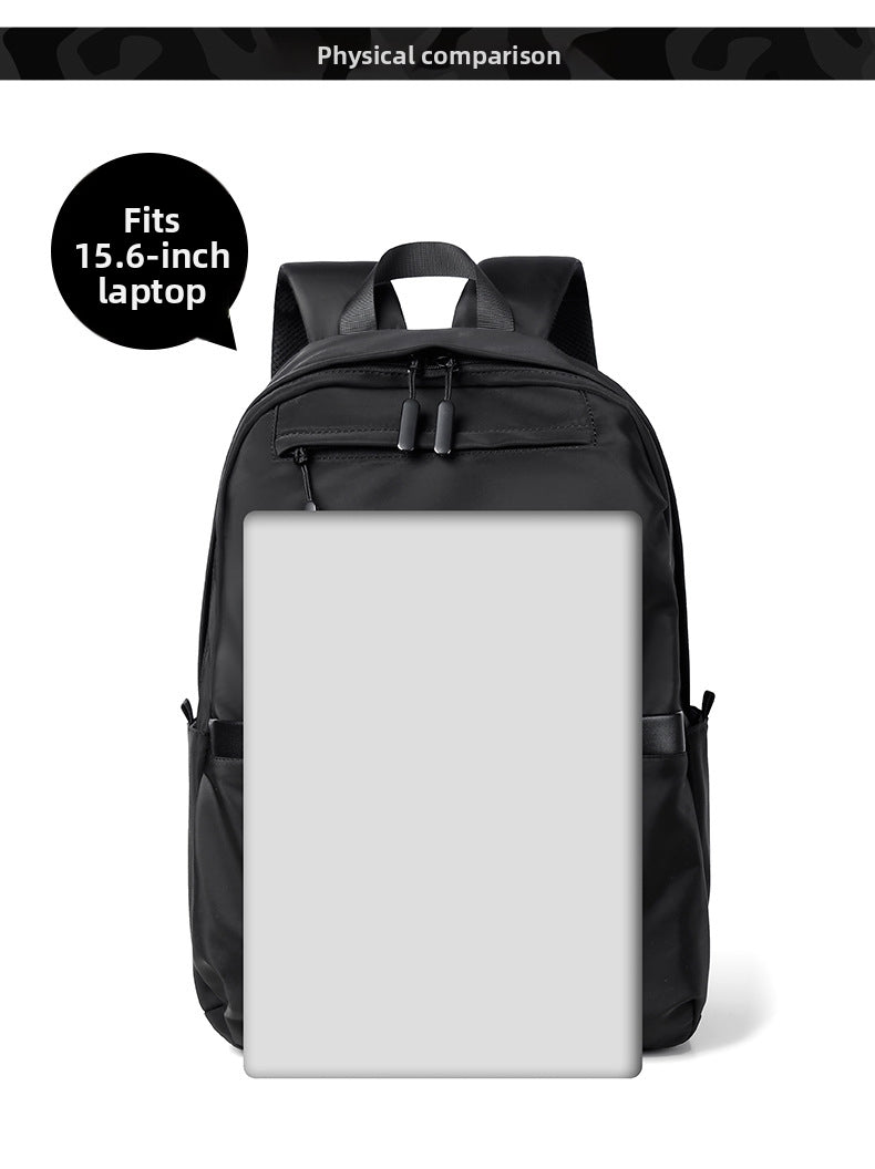 Men's Lightweight Business Laptop Backpack - Water-resistant Office Commuter Backpack V1091-3017