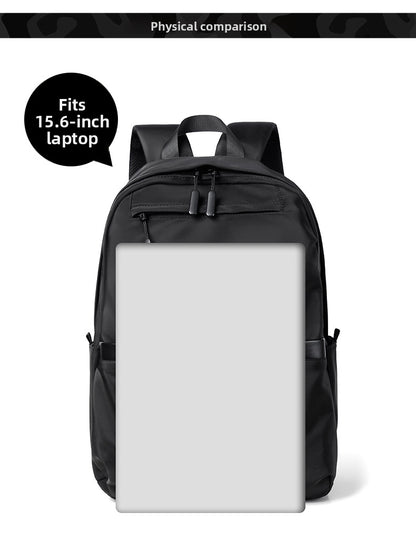 Men's Lightweight Business Laptop Backpack - Water-resistant Office Commuter Backpack V1091-3017