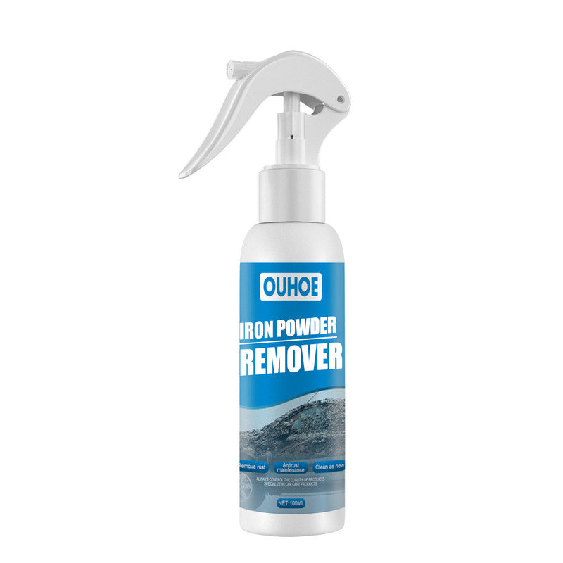 OUHOE car iron powder rust removal spray, rust inhibitor, car supplies, detergent, rust remover, cleaning V1091-CTF616YX01-100ML