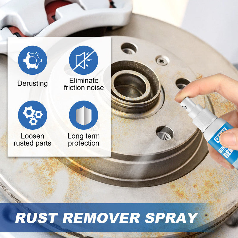 OUHOE car iron powder rust removal spray, rust inhibitor, car supplies, detergent, rust remover, cleaning V1091-CTF616YX01-100ML