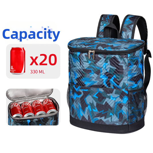 Outdoor PVEA Insulated Cooling Backpack - Abrasion-Resistant & Waterproof Hiking/Daypack V1091-HHXB202587