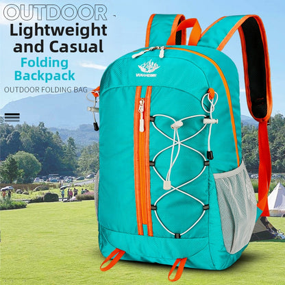 Durable Oxford Canvas Backpack for Hiking, Cycling & Outdoor Adventures V1091-HNHM529