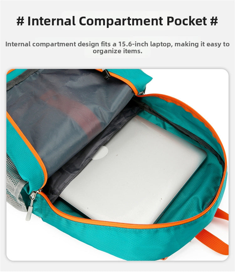 Durable Oxford Canvas Backpack for Hiking, Cycling & Outdoor Adventures V1091-HNHM529