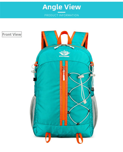 Durable Oxford Canvas Backpack for Hiking, Cycling & Outdoor Adventures V1091-HNHM529