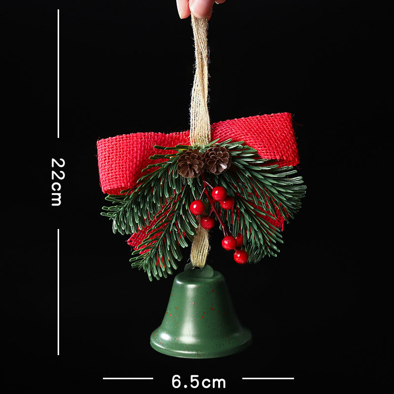 Christmas gift Christmas Bell Bow Pendant four pieces V1091-LD-A