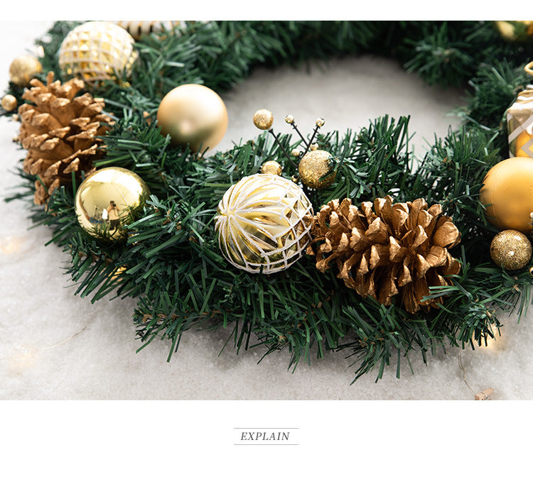 Christmas gift, Christmas wreath, door hanging V1091-N22047
