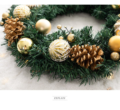 Christmas gift, Christmas wreath, door hanging V1091-N220472