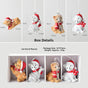 Christmas gift Christmas mini resin snow house Christmas tree pendant V1091-N250273