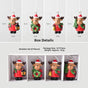 Christmas gift Christmas mini resin snow house Christmas tree pendant V1091-N250274