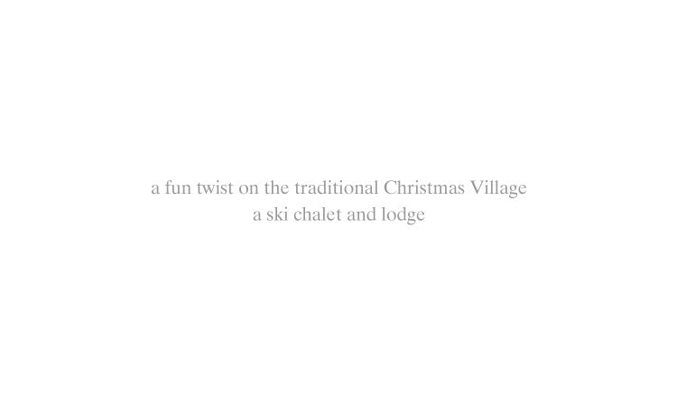 Christmas gift Christmas mini resin snow house Christmas tree pendant V1091-N250274