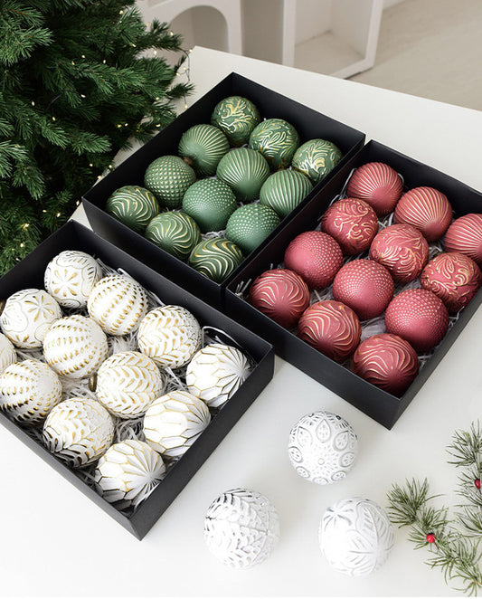 Christmas gift Christmas Retro Christmas Ball Pendant V1091-N25096