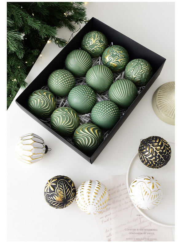 Christmas gift Christmas Retro Christmas Ball Pendant V1091-N25096