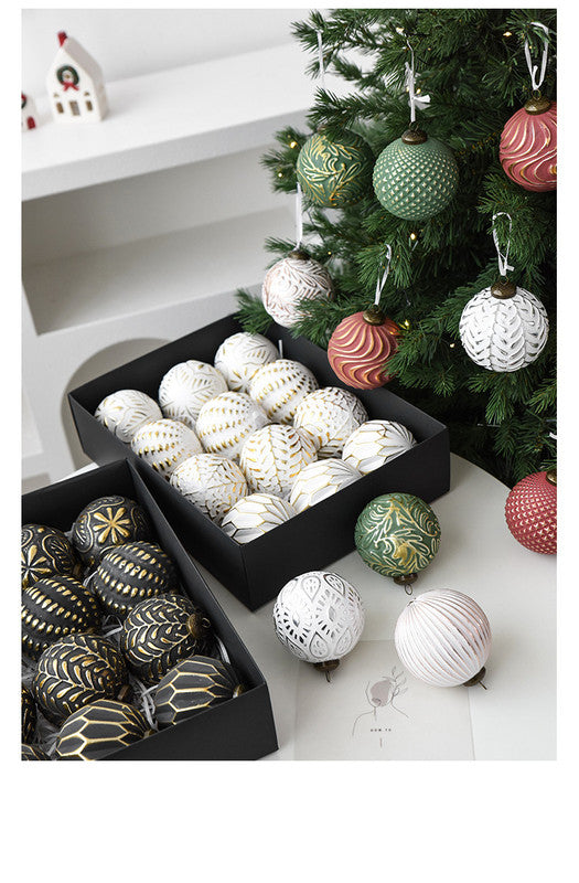 Christmas gift Christmas Retro Christmas Ball Pendant V1091-N25096