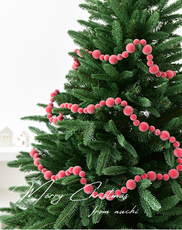 Christmas gift Christmas simulation red fruit skewer decoration string V1091-N25111