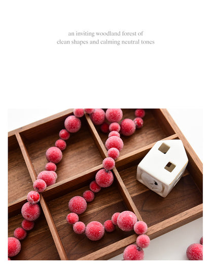 Christmas gift Christmas simulation red fruit skewer decoration string V1091-N25111