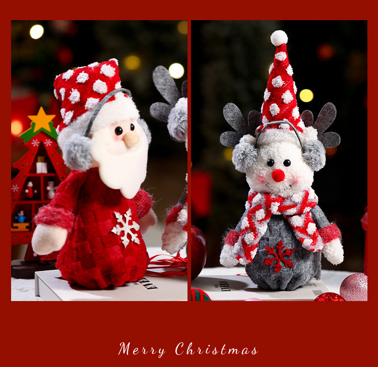 Christmas gift bag,Three-piece Apple Bag for Christmas Eve V1091-PGD-A1
