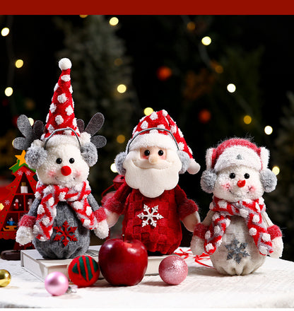 Christmas gift bag,Three-piece Apple Bag for Christmas Eve V1091-PGD-A1