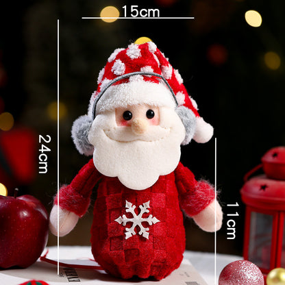 Christmas gift bag,Three-piece Apple Bag for Christmas Eve V1091-PGD-A1