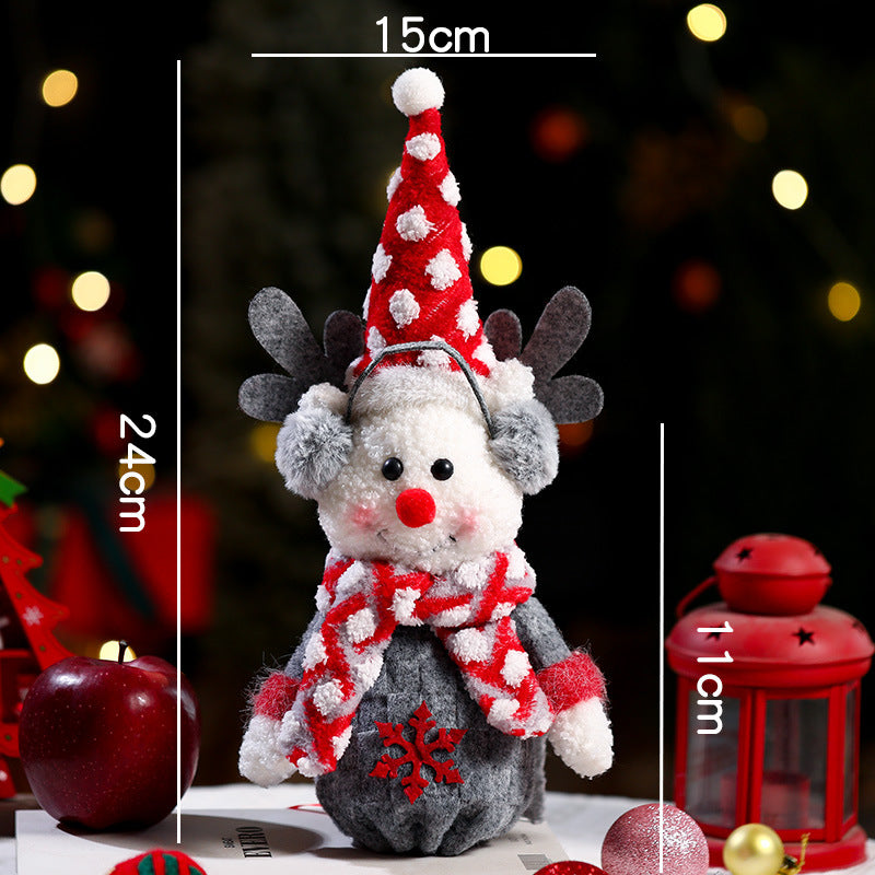 Christmas gift bag,Three-piece Apple Bag for Christmas Eve V1091-PGD-A1
