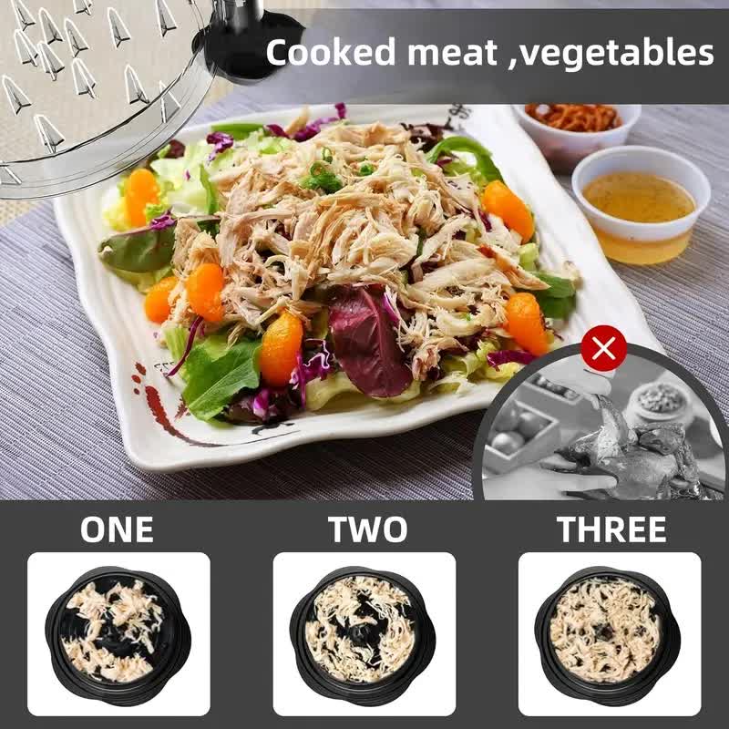 Multi-functional chicken breast shredder; minced meat separator; meat grinder; baby food tool with V1091-SRLBQ