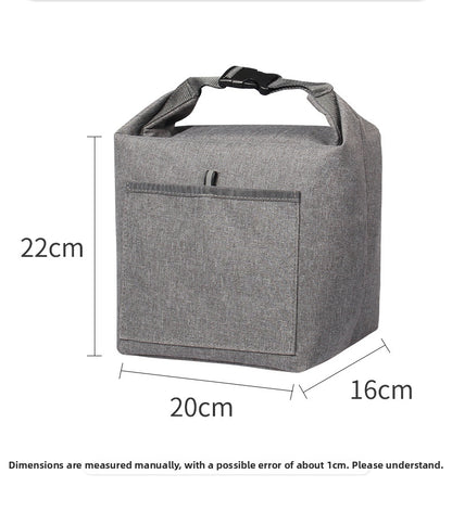 Thermal Insulated Lunch Bag made of Oxford Cloth for Commuting & Office V1091-WCB032